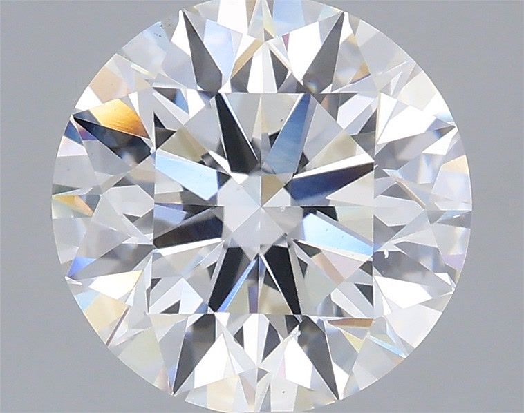 2.51 Carat Round Shaped, Ideal Cut, D Color, VS2 Clarity, IGI Certified Lab Grown Diamond