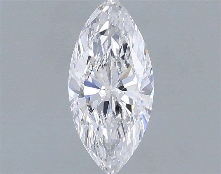 0.56 Carat Marquise Shaped, Very Good Cut, D Color, VVS2 Clarity, IGI Certified Lab Grown Diamond
