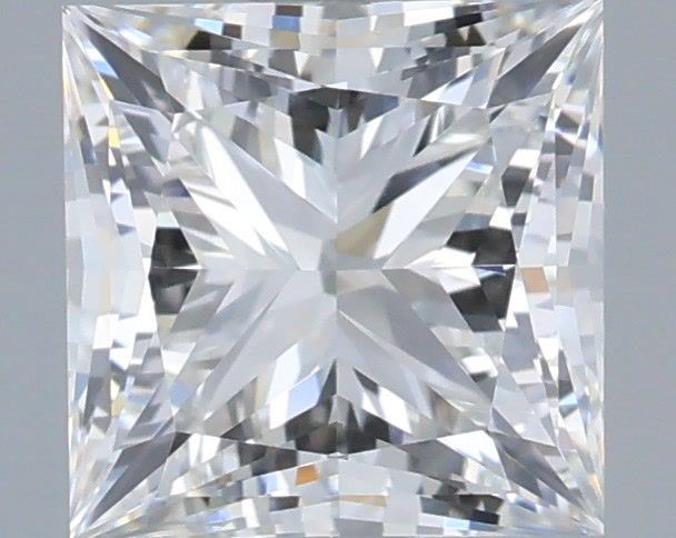 1.61 Carat Princess Shaped, Very Good Cut, F Color, VVS2 Clarity, IGI Certified Lab Grown Diamond