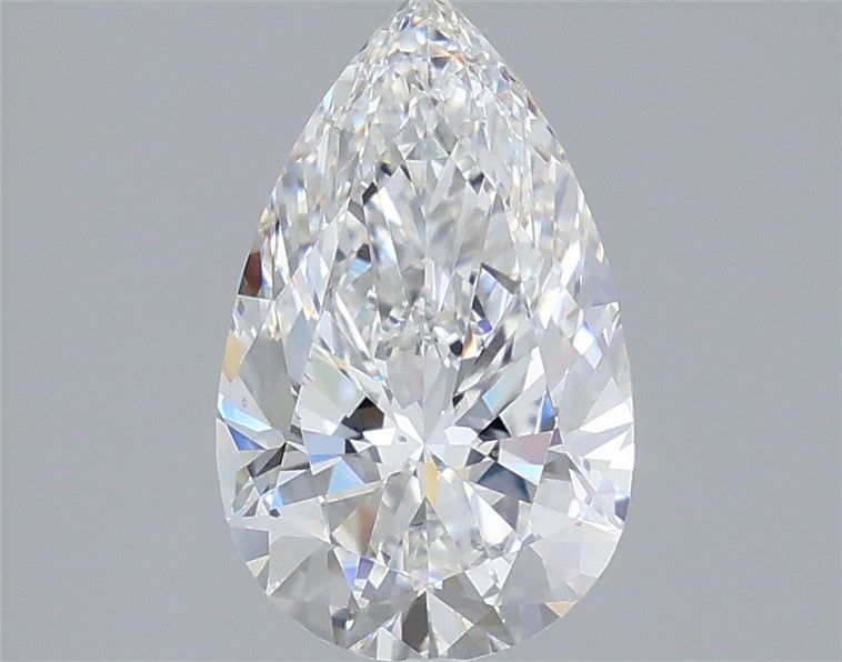 2.07 Carat Pear Shaped, Ideal Cut, D Color, VS2 Clarity, IGI Certified Lab Grown Diamond