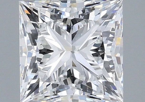 1.77 Carat Princess Shaped, Very Good Cut, E Color, VVS2 Clarity, IGI Certified Lab Grown Diamond