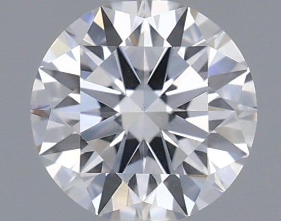 0.53 Carat Round Shaped, Excellent Cut, D Color, SI1 Clarity, IGI Certified Lab Grown Diamond