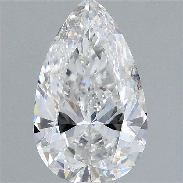 1.23 Carat Pear Shaped, Very Good Cut, G Color, VVS2 Clarity, IGI Certified Lab Grown Diamond
