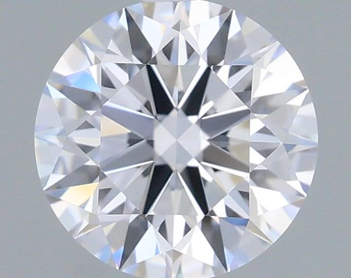 1.08 Carat Round Shaped, Ideal Cut, D Color, VVS2 Clarity, IGI Certified Lab Grown Diamond