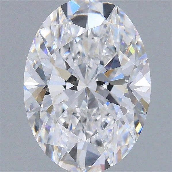 1.53 Carat Oval Shaped, Very Good Cut, D Color, VVS1 Clarity, IGI Certified Lab Grown Diamond