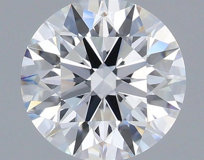 1.04 Carat Round Shaped, Ideal Cut, D Color, VVS2 Clarity, IGI Certified Lab Grown Diamond