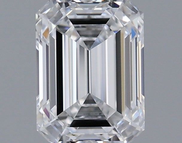 1.05 Carat Emerald Shaped, Ideal Cut, D Color, IF Clarity, IGI Certified Lab Grown Diamond