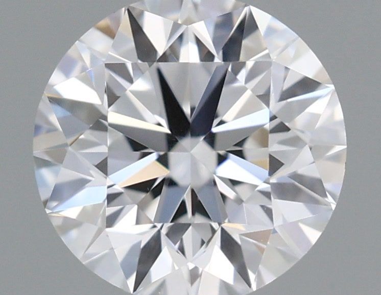 0.66 Carat Round Shaped, Excellent Cut, D Color, VS1 Clarity, IGI Certified Lab Grown Diamond