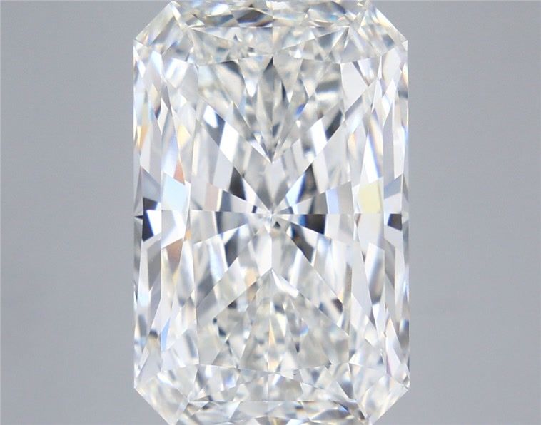 9.08 Carat Radiant Shaped, Very Good Cut, F Color, VVS2 Clarity, IGI Certified Lab Grown Diamond