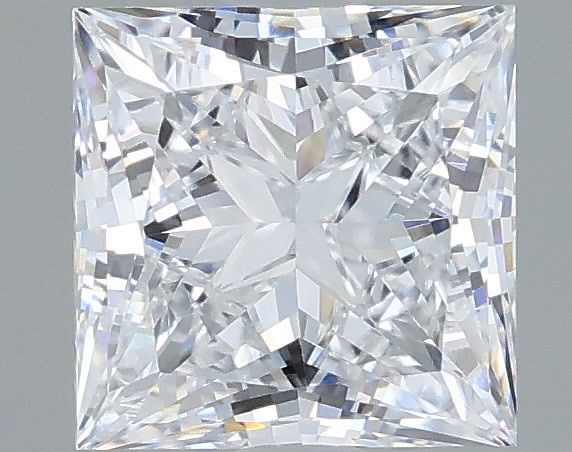 1.05 Carat Princess Shaped, Very Good Cut, D Color, VVS2 Clarity, IGI Certified Lab Grown Diamond