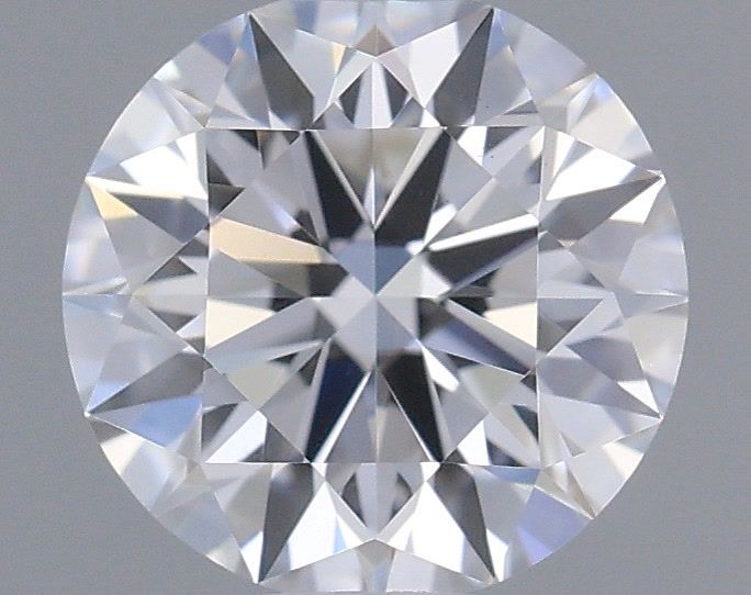 0.52 Carat Round Shaped, Ideal Cut, D Color, VS2 Clarity, IGI Certified Lab Grown Diamond