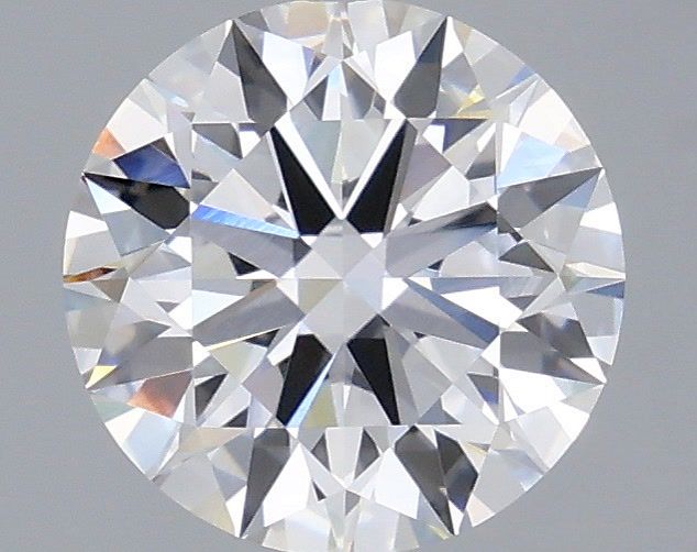 2.09 Carat Round Shaped, Ideal Cut, D Color, VVS2 Clarity, IGI Certified Lab Grown Diamond