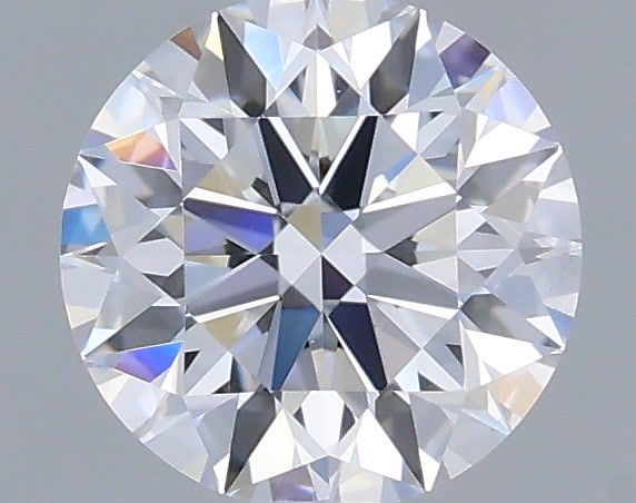 0.51 Carat Round Shaped, Ideal Cut, D Color, VS2 Clarity, IGI Certified Lab Grown Diamond