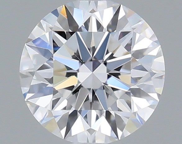 0.35 Carat Round Shaped, Ideal Cut, D Color, IF Clarity, IGI Certified Lab Grown Diamond