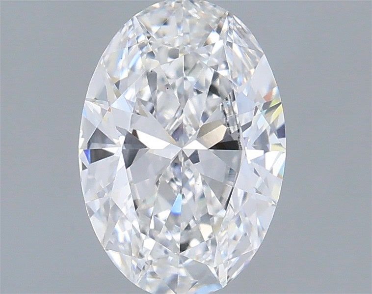 0.91 Carat Oval Shaped, Very Good Cut, D Color, VS2 Clarity, IGI Certified Lab Grown Diamond