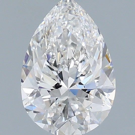 1.00 Carat Pear Shaped, Very Good Cut, E Color, VVS1 Clarity, IGI Certified Lab Grown Diamond
