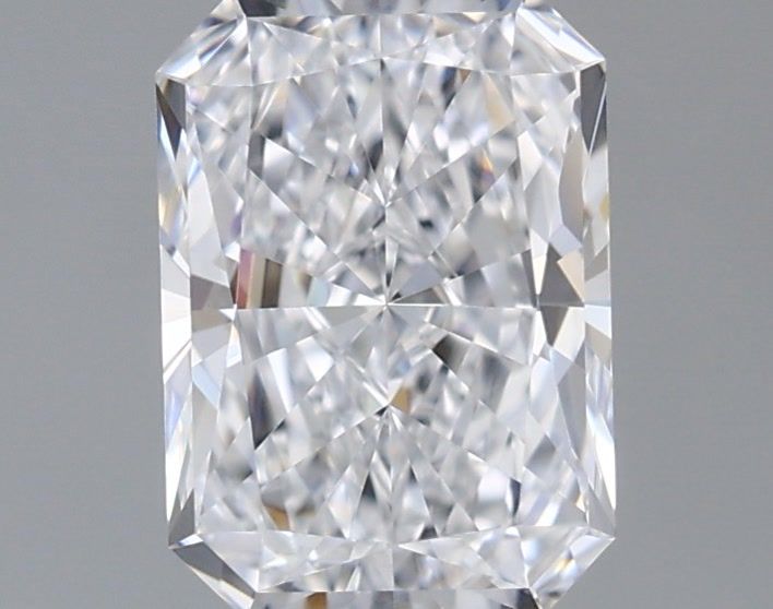 1.02 Carat Radiant Shaped, Ideal Cut, D Color, VVS1 Clarity, IGI Certified Lab Grown Diamond