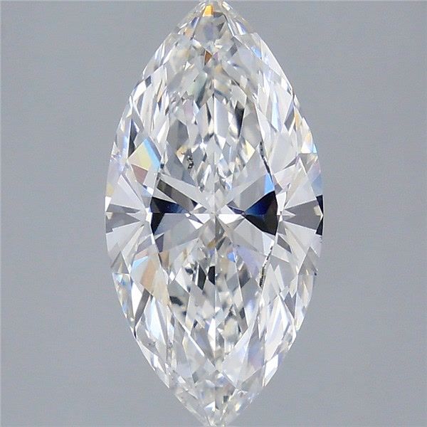 3.01 Carat Marquise Shaped, Ideal Cut, F Color, VVS2 Clarity, IGI Certified Lab Grown Diamond