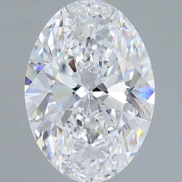 1.46 Carat Oval Shaped, Very Good Cut, D Color, VVS2 Clarity, IGI Certified Lab Grown Diamond