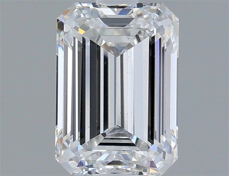 1.47 Carat Emerald Shaped, Ideal Cut, E Color, VS1 Clarity, IGI Certified Lab Grown Diamond