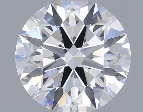 0.35 Carat Round Shaped, Ideal Cut, D Color, VVS2 Clarity, IGI Certified Lab Grown Diamond