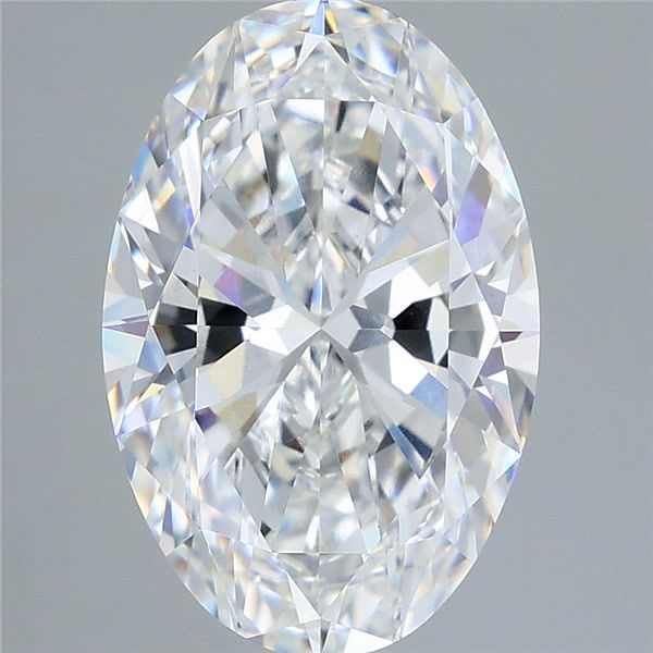 4.08 Carat Oval Shaped, Ideal Cut, E Color, VS1 Clarity, IGI Certified Lab Grown Diamond