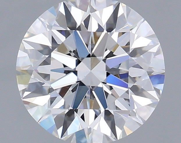 1.22 Carat Round Shaped, Excellent Cut, D Color, VVS2 Clarity, IGI Certified Lab Grown Diamond