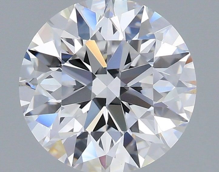 2.17 Carat Round Shaped, Excellent Cut, D Color, VS2 Clarity, IGI Certified Lab Grown Diamond