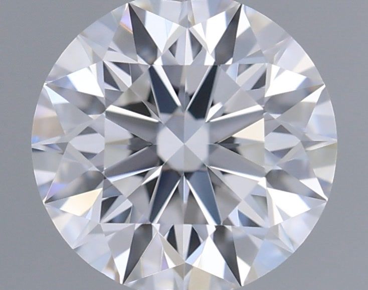 0.55 Carat Round Shaped, Ideal Cut, D Color, IF Clarity, IGI Certified Lab Grown Diamond