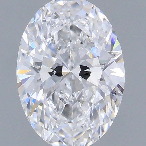 0.51 Carat Oval Shaped, Very Good Cut, D Color, VVS1 Clarity, IGI Certified Lab Grown Diamond