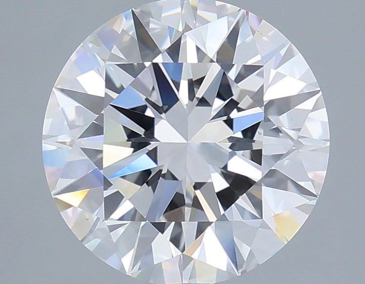 3.03 Carat Round Shaped, Excellent Cut, E Color, VS2 Clarity, IGI Certified Lab Grown Diamond