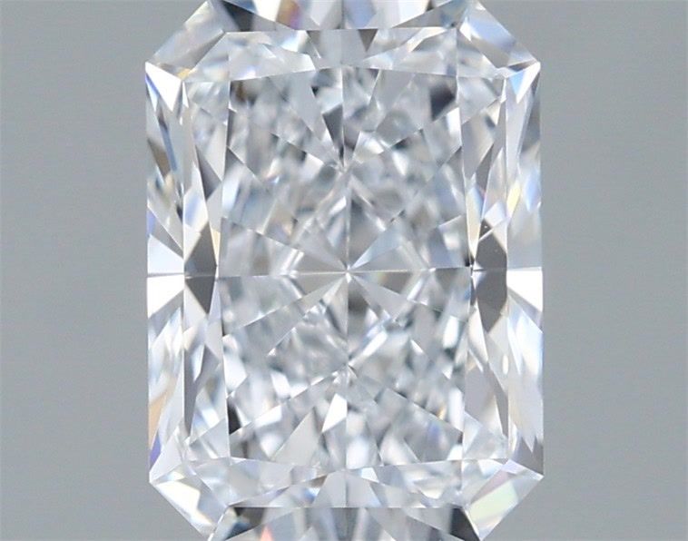 1.55 Carat Radiant Shaped, Ideal Cut, E Color, VVS1 Clarity, IGI Certified Lab Grown Diamond
