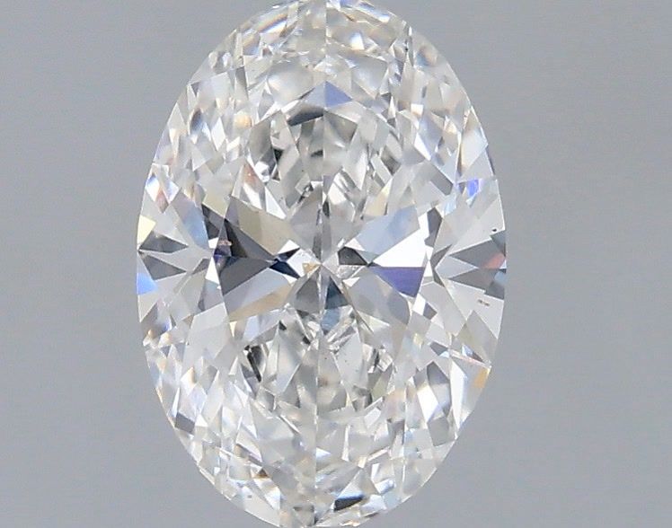 1.08 Carat Oval Shaped, Ideal Cut, F Color, VS2 Clarity, IGI Certified Lab Grown Diamond