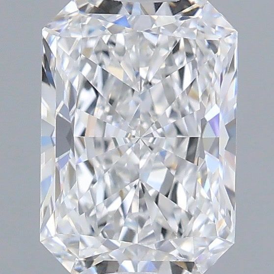 1.51 Carat Radiant Shaped, Very Good Cut, D Color, VVS1 Clarity, IGI Certified Lab Grown Diamond