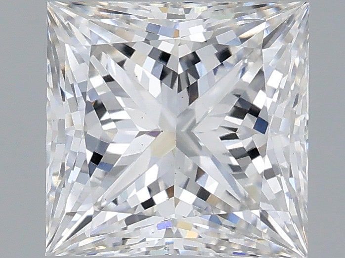 2.00 Carat Princess Shaped, Very Good Cut, G Color, VS2 Clarity, IGI Certified Lab Grown Diamond