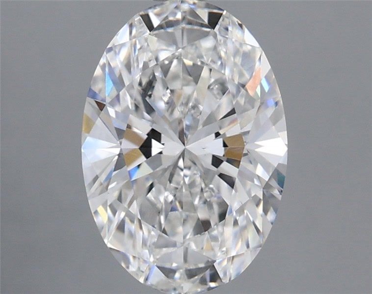 2.15 Carat Oval Shaped, Ideal Cut, D Color, VVS2 Clarity, IGI Certified Lab Grown Diamond