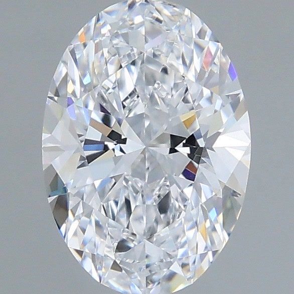1.48 Carat Oval Shaped, Very Good Cut, D Color, VVS2 Clarity, IGI Certified Lab Grown Diamond