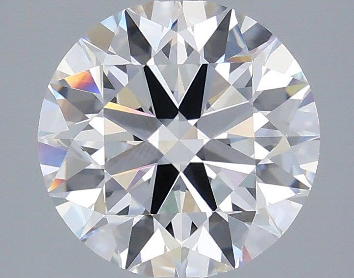 3.05 Carat Round Shaped, Ideal Cut, E Color, VVS2 Clarity, IGI Certified Lab Grown Diamond