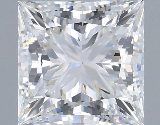 1.05 Carat Princess Shaped, Very Good Cut, E Color, VVS1 Clarity, IGI Certified Lab Grown Diamond