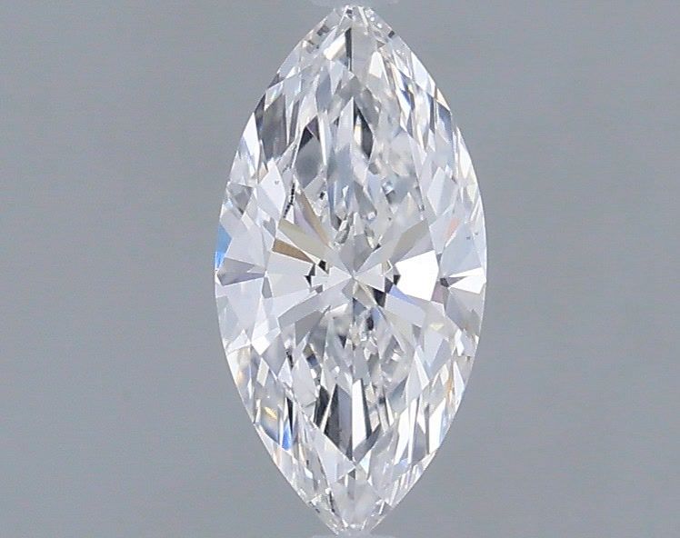 0.55 Carat Marquise Shaped, Very Good Cut, D Color, VVS2 Clarity, IGI Certified Lab Grown Diamond