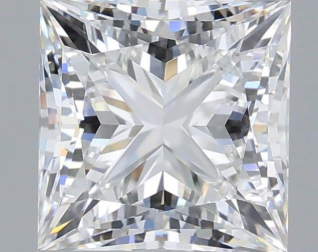 1.96 Carat Princess Shaped, Very Good Cut, E Color, VVS2 Clarity, IGI Certified Lab Grown Diamond