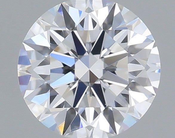 0.45 Carat Round Shaped, Excellent Cut, D Color, VVS2 Clarity, IGI Certified Lab Grown Diamond