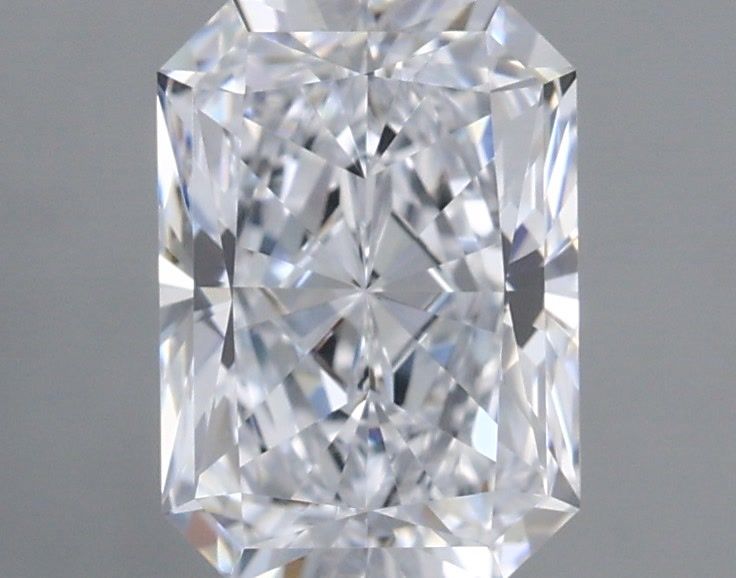 1.02 Carat Radiant Shaped, Ideal Cut, D Color, IF Clarity, IGI Certified Lab Grown Diamond
