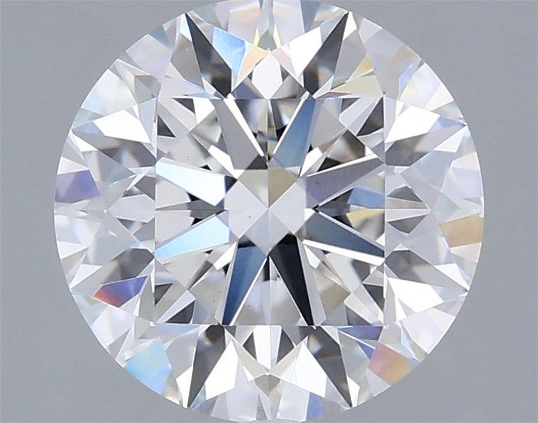 3.11 Carat Round Shaped, Excellent Cut, D Color, VVS2 Clarity, IGI Certified Lab Grown Diamond
