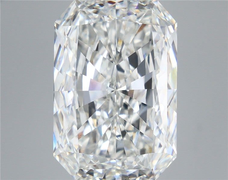 15.09 Carat Radiant Shaped, Very Good Cut, F Color, VVS2 Clarity, IGI Certified Lab Grown Diamond