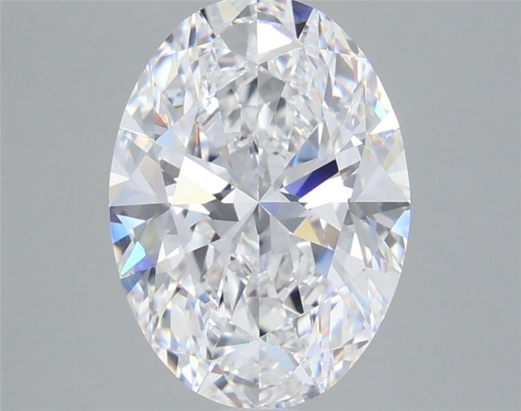 3.40 Carat Oval Shaped, Very Good Cut, D Color, IF Clarity, IGI Certified Lab Grown Diamond
