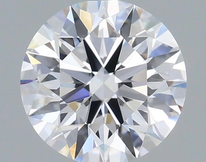 1.04 Carat Round Shaped, Ideal Cut, D Color, VVS2 Clarity, IGI Certified Lab Grown Diamond