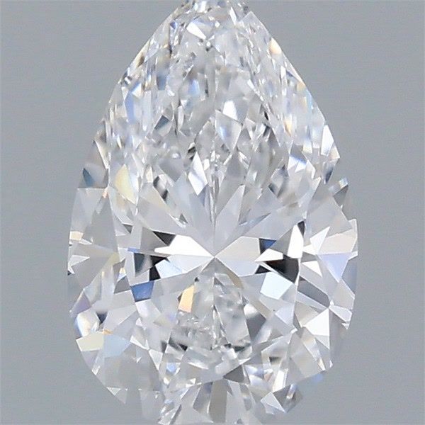 0.52 Carat Pear Shaped, Very Good Cut, D Color, VVS2 Clarity, IGI Certified Lab Grown Diamond