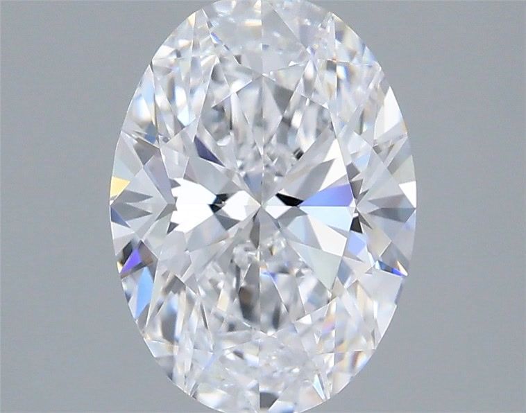 1.53 Carat Oval Shaped, Very Good Cut, D Color, VVS2 Clarity, IGI Certified Lab Grown Diamond