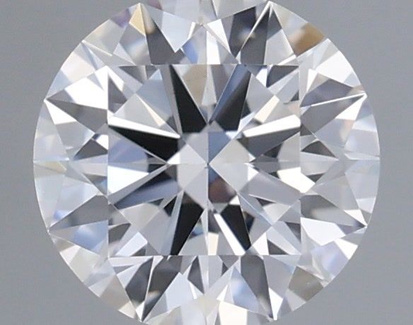 0.53 Carat Round Shaped, Ideal Cut, D Color, VVS1 Clarity, IGI Certified Lab Grown Diamond